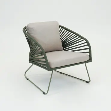 Loungestoel izumi groen, Lesli Living, tuincentrumoutlet.com