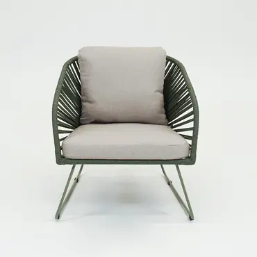 Loungestoel izumi groen zij, Lesli Living, tuincentrumoutlet.com