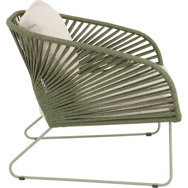 Loungestoel izumi groen zij, Lesli Living, tuincentrumoutlet.com