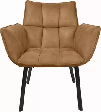 Loungestoel MRS vintage cognac www.tuincentrumoutlet.com