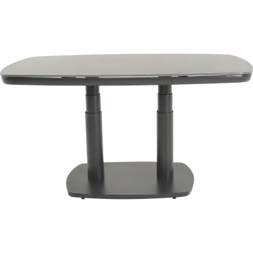 Loungetafel verstelbaar Geneva Deens ovaal 135x83cm in hoogte versteld, Lesli Living, tuincentrumoutlet.com