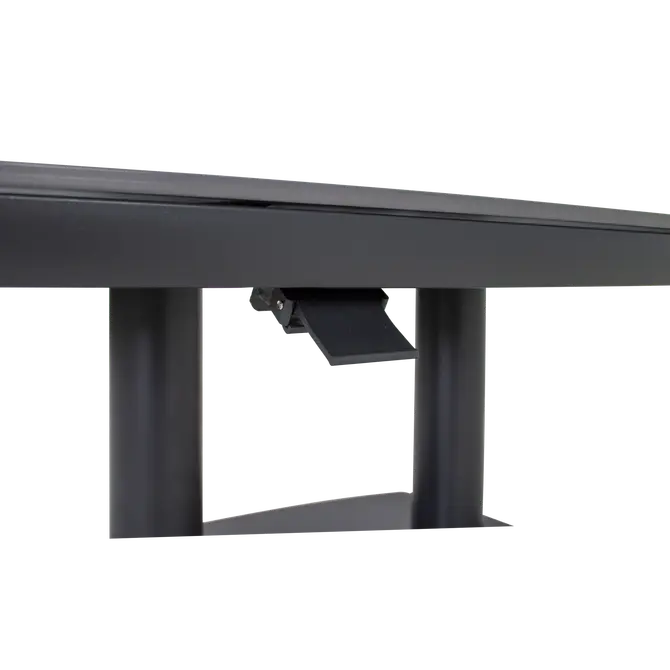 Loungetafel verstelbaar Geneva Deens ovaal 135x83cm detail, Lesli Living, tuincentrumoutlet.com