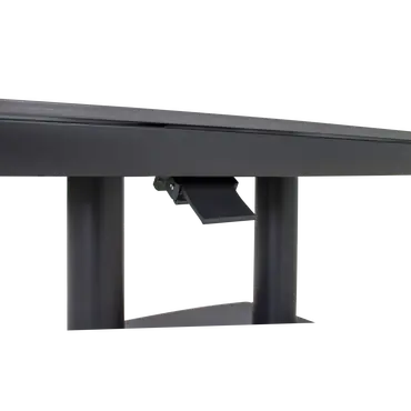 Loungetafel verstelbaar Geneva Deens ovaal 135x83cm detail, Lesli Living, tuincentrumoutlet.com