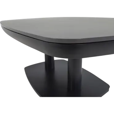 Loungetafel verstelbaar Geneva Deens ovaal 135x83cm details, Lesli Living, tuincentrumoutlet.com