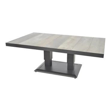 Loungetafel verstelbaar Prato Crema, 140x85cm, Lesli Living, tuincentrumoutlet.com