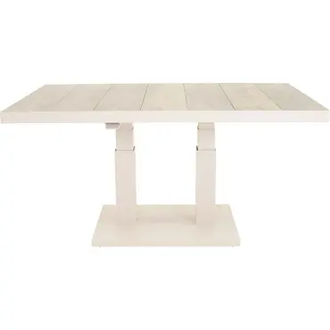 Loungetafel verstelbaar Prato Crema, 140x85cm verstelbaar zij, Lesli Living, tuincentrumoutlet.com