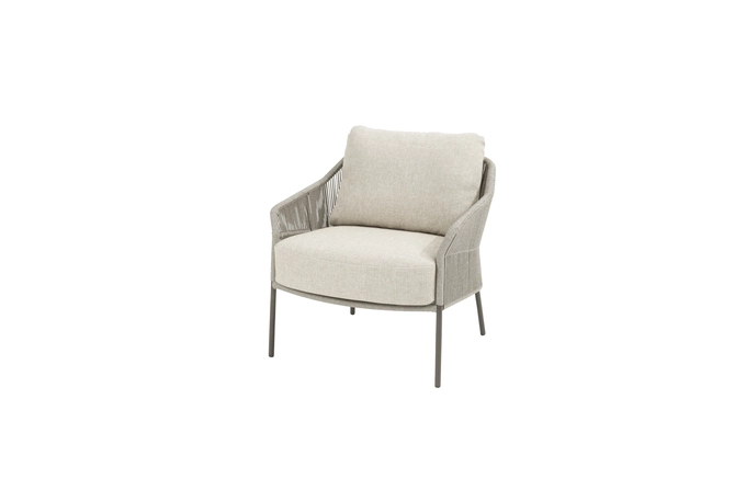 Low Dining Tuinstoel Florence Terre 4SO Kussens Laag Stoel Buiten 4 Seasons Outdoor - afbeelding 1