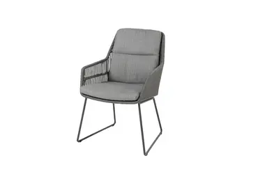 Lucas eettafel 240 X 100 cm met 6 Valencia dining stoelen stoel, 4 Seasons Outdoor, Tuincentrum Outlet