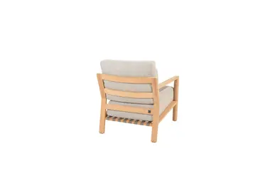 Lucas loungestoelen met Yoga bijzettafel Ø 45 cm stoel achter, 4 Seasons Outdoor, Tuincentrum Outlet