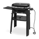 Lumin black met standaard - weber - bbqkopen.nl