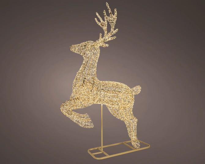 Lumineo LED-rendierframe goud 337 cm sfeer, Lumineo, tuincentrumoutlet.com