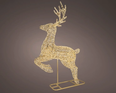 Lumineo LED-rendierframe goud 337 cm sfeer, Lumineo, tuincentrumoutlet.com