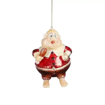 LUVILLE EFTELING Ornament holle bolle gijs h12.5cm, Luville Efteling, tuincentrumoutlet