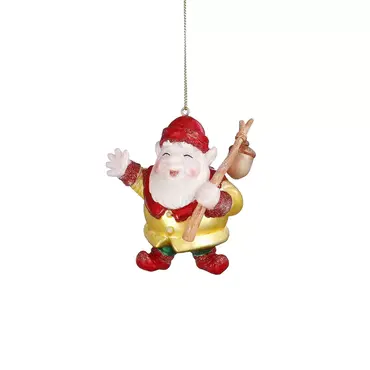 LUVILLE EFTELING Ornament kabouter l7.5b5.5h9.5cm, Luville Efteling, tuincentrumoutlet