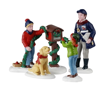 Mailbox decorating, Lemax, tuincentrumoutlet.com