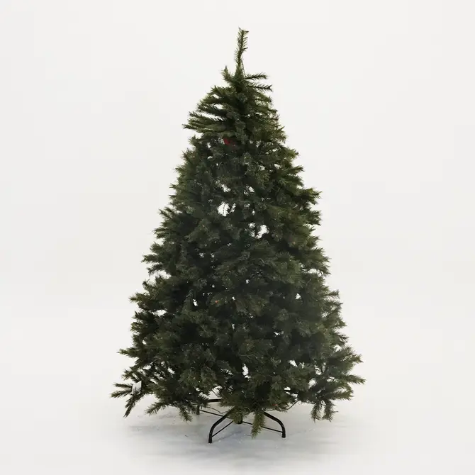Malmo spruce prelit detail d136h210cm groen/wit verpakking, Everlands, tuincentrumoutlet