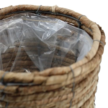 Mand apron bruin set3 detail, Floran, tuincentrumoutlet.com