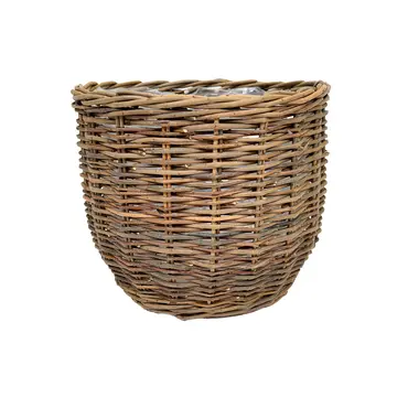 Mand apron d41h35cm bruin