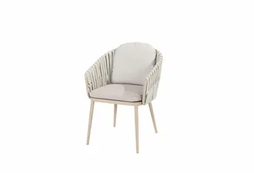 Manolo tafel 240x103cm met 6 Eva stoelen stoel, 4 Seasons Outdoor, Tuincentrum Outlet