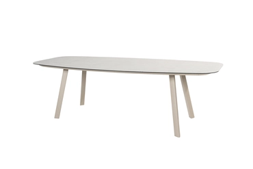 Manolo tafel 240x103cm met 6 Eva stoelen tafel, 4 Seasons Outdoor, Tuincentrum Outlet