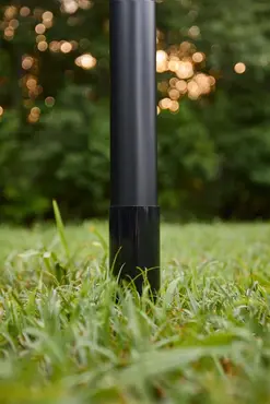 Mast aluminium 6m zwart detail, Fairybell, tuincentrumoutlet.com