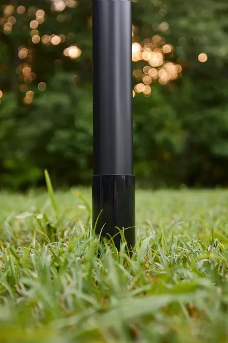 Mast aluminium 8m zwart detail, Fairybell, tuincentrumoutlet.com