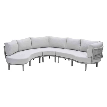 Matera L/D set 3-delig taupe/rope sand/vally sand, Garden Impressions, tuincentrumoutlet.com