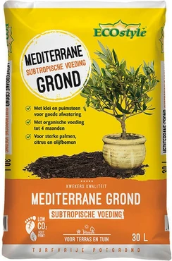 Mediterrane grond 30l, Ecostyle, Tuincentrum Outlet