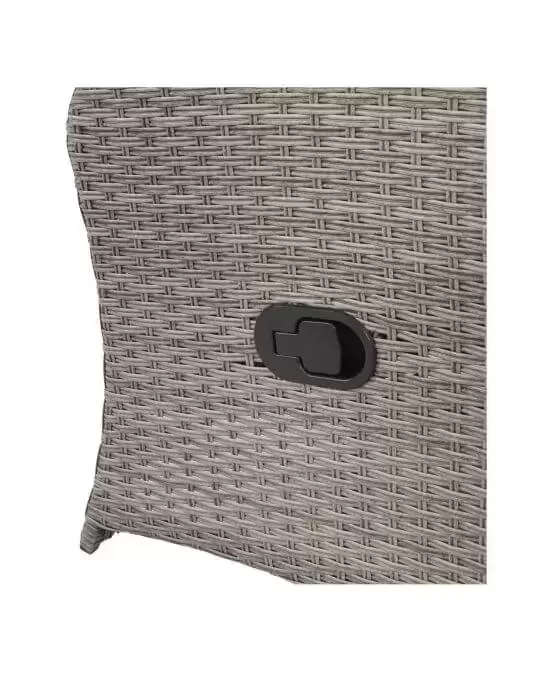 Loungeset Duoset Melia 2 verstelbare stoelen + tafel van Lesli Living - afbeelding 5