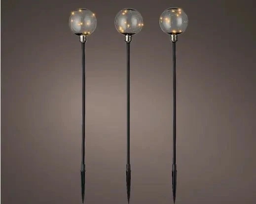 Micro led bal d10h60cm r.grs/kl.wrm aan, Lumineo, Tuincentrum Outlet