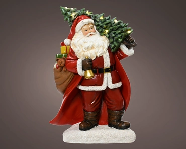 Micro led kerstman l12b25h38cm wwit - afbeelding 3