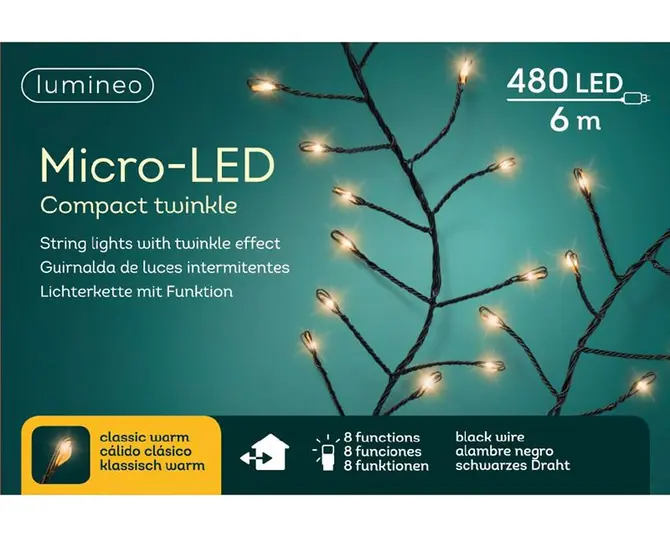 Microled compact l6m-480l kwrm, Lumineo, tuincentrumoutlet