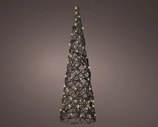 Microled cone l18b18h60cm brn-wwt sfeer, lumineo, tuincentrumoutlet