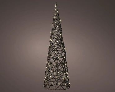 Microled cone l18b18h60cm brn-wwt sfeer, lumineo, tuincentrumoutlet