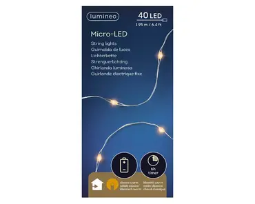 Microled l195cm-40l zlvr/k.wrm bo, Lumineo, tuincentrumoutlet