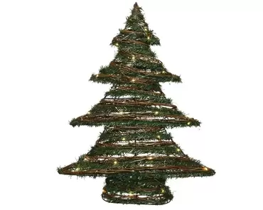 Microled rotan boom - 11x48x60 cm - afbeelding 2