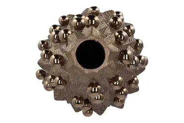 MIKA X-MAS BRONZE VASE TREE 33X33X49CM bovenkant, Daan Kromhout, tuincentrumoutlet.com