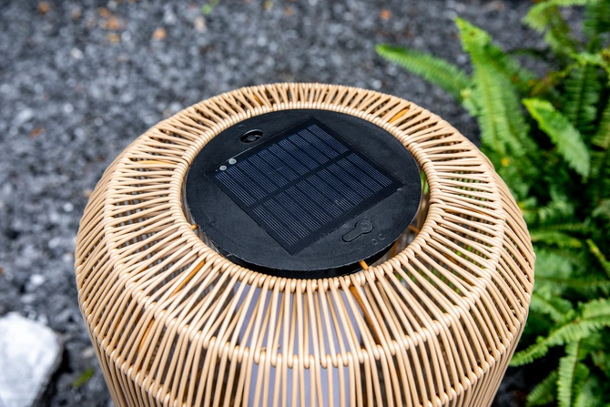 Milou garden solar lamp bovenkant, SenS-Line, tuincentrumoutlet.com