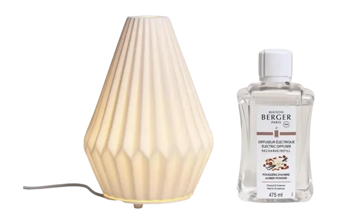 Mistdiffuser Cône - Poussière d'Ambre, lampe berger, tuincentrumoutlet.com