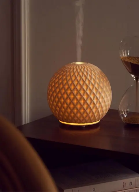 Mistdiffuser Sphère - Thé Blanc Pureté, sfeer Lampe berger, tuincentrumoutlet.com