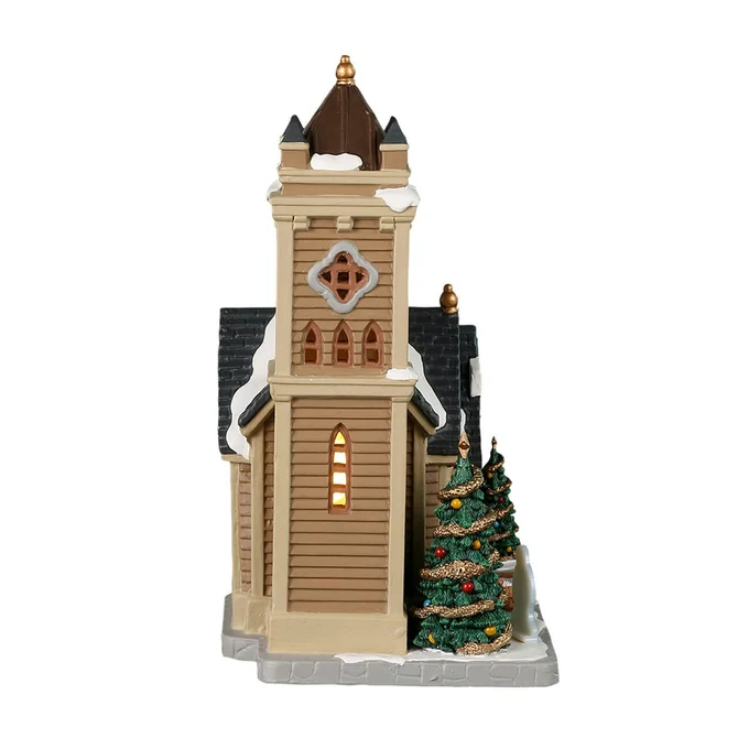 Mistletoe chapel led bo - lemax - tuincentrumoutlet.com