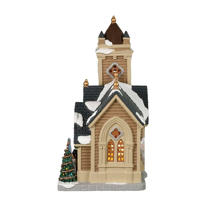 Mistletoe chapel led bo - lemax - tuincentrumoutlet.com