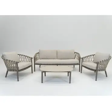 Monza loungeset 4 dlg