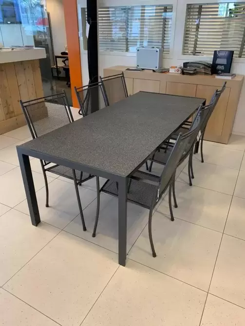 Monza tafel + Fero stoel - afbeelding 1