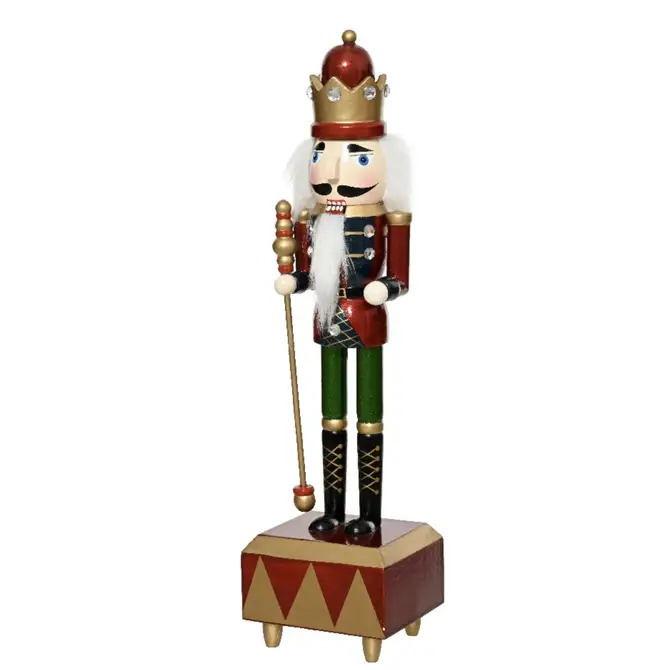 Muziekdoos vuren l12b11h30cm multi