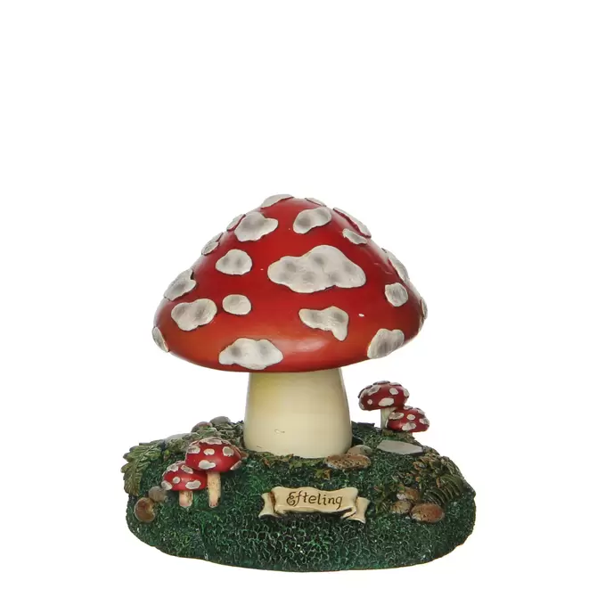 Muzikale paddenstoel h16d15cm, Luville Efteling, tuincentrumoutlet