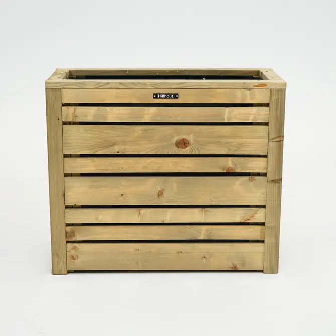 Mvu bloembak flux 70x30x60 impg voorkant, Woodvision, tuincentrumoutlet.com