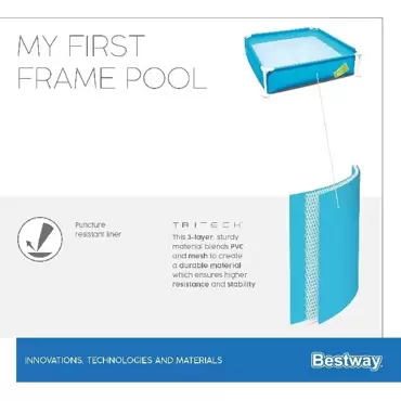 My first frame pool rechthoek 122, Bestway, tuincentrumoutlet.com