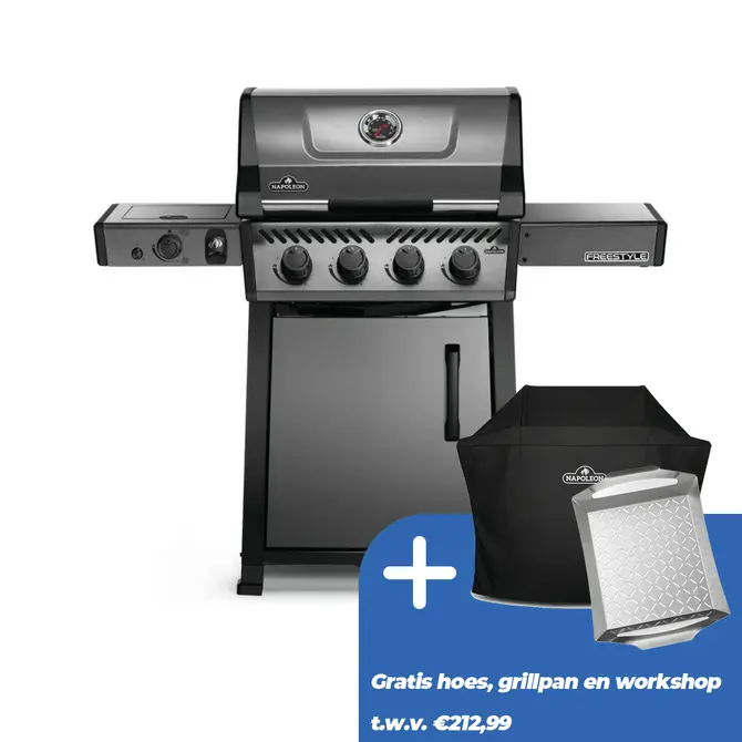 Napoleon Freestyle 425 DSIB Gasbarbecue Grafietgrijs - afbeelding 1
