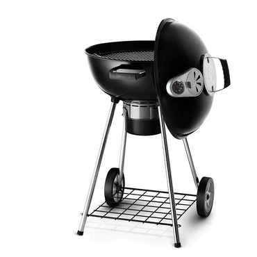 Napoleon Kettle 57 cm Zwart Houtskoolbarbecue open, Napoleon, Tuincentrum Outlet